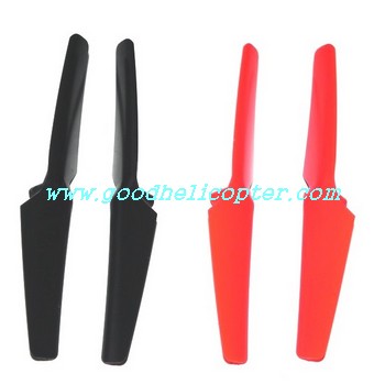 wltoys-v959 quad copter Blades [Red color (A + B) + Black color (A + B)]